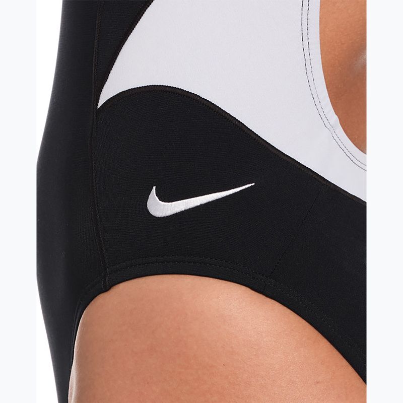 Costum de baie întreg pentru femei Nike Hydrastrong Fly black/white 4