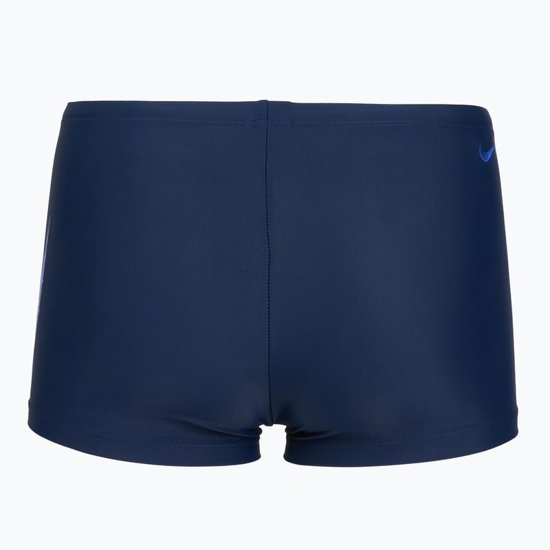 Slipuri de înot Nike Logo Graphic Square Leg midnight navy 2