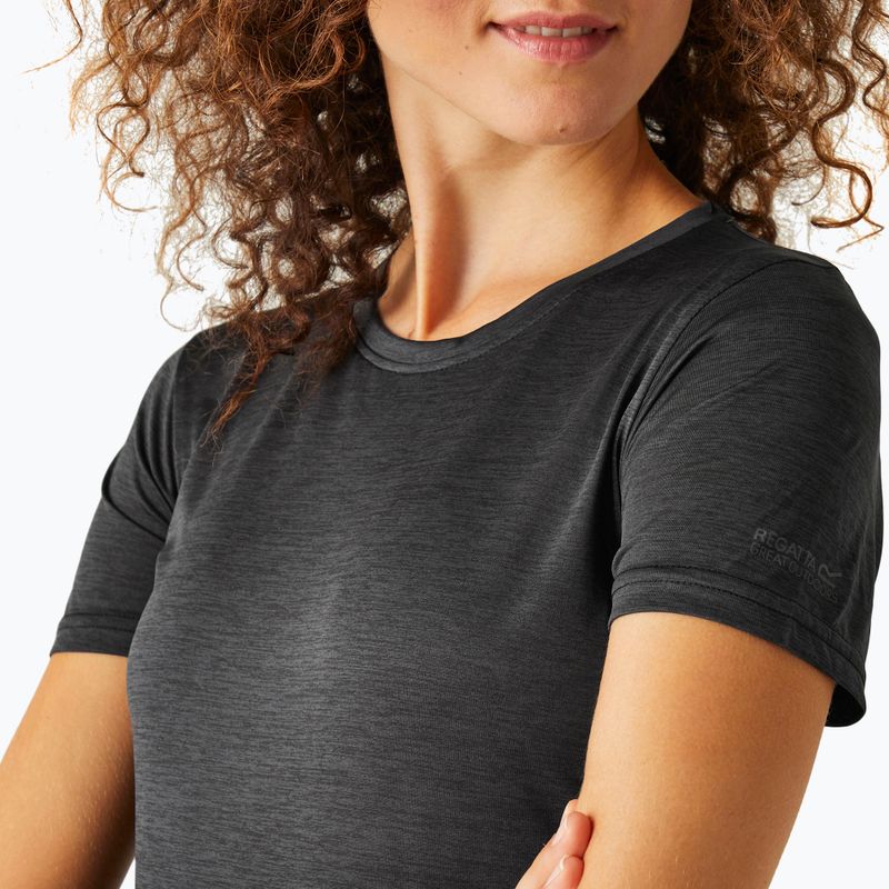 Tricou pentru femei  Regatta Fingal Edition black 4