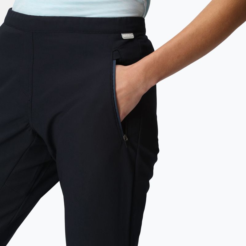 Pantaloni de trekking pentru femei REGATTA Winter Pentre Stretch navy 5