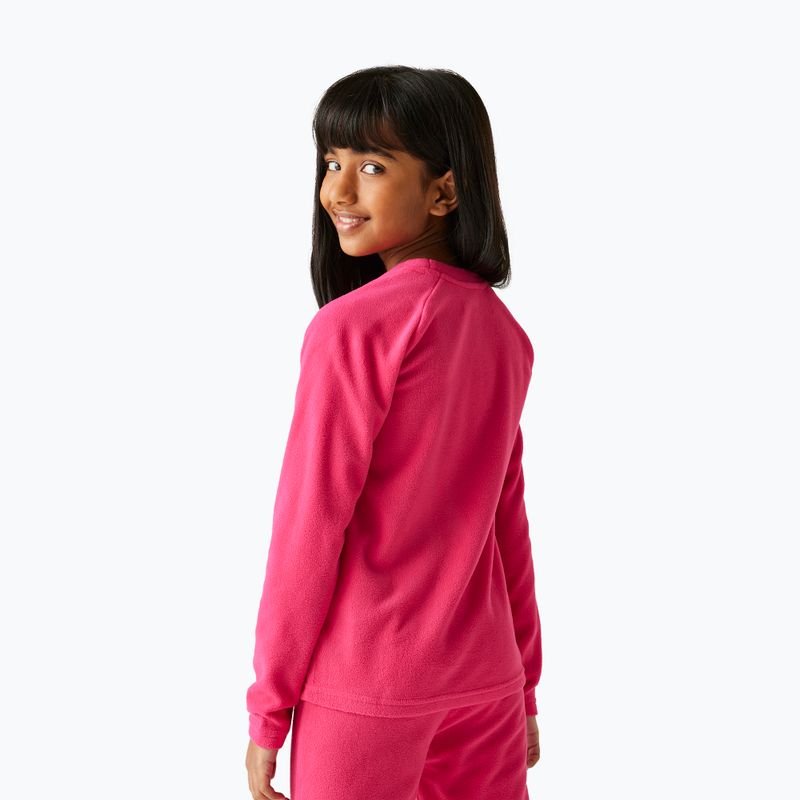 Bluză termică pentru copii REGATTA Thermal Baselayer pink potion 3