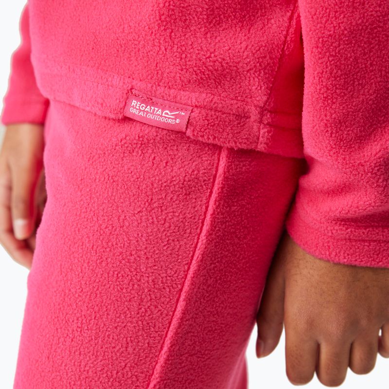 Longsleeve termoactiv pentru copii REGATTA Thermal Baselayer pink potion 5