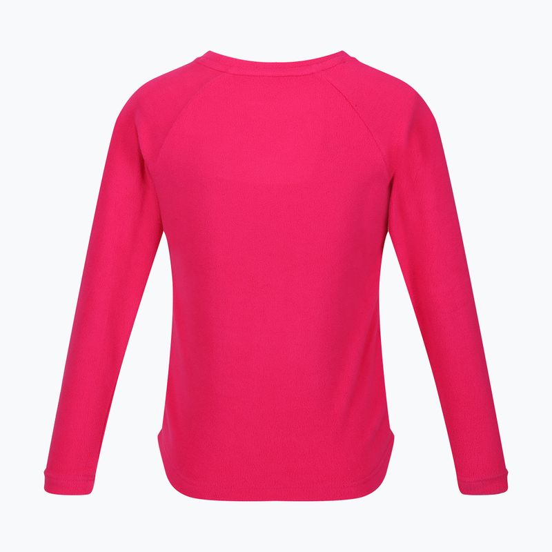 Bluză termică pentru copii REGATTA Thermal Baselayer pink potion 7