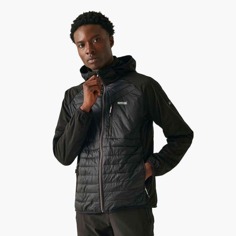 Geacă hibrid pentru bărbați REGATTA Andreson Pro Hybrid black