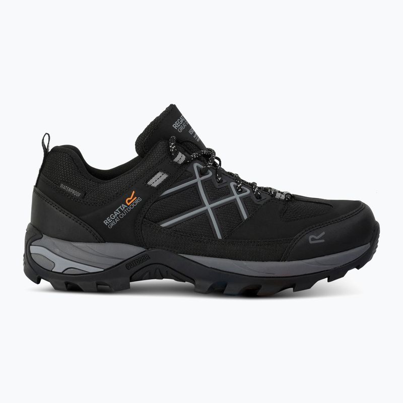 Încălțăminte de trekking pentru bărbați REGATTA Samaris III Low black/granit 9