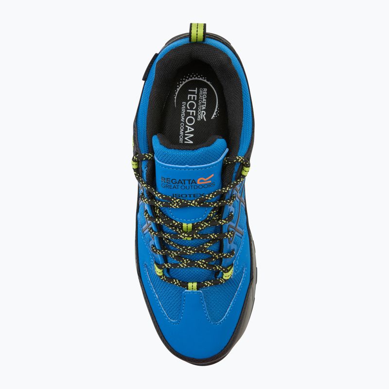 Încălțăminte de trekking pentru bărbați REGATTA Samaris III Low blue/lime punch 5