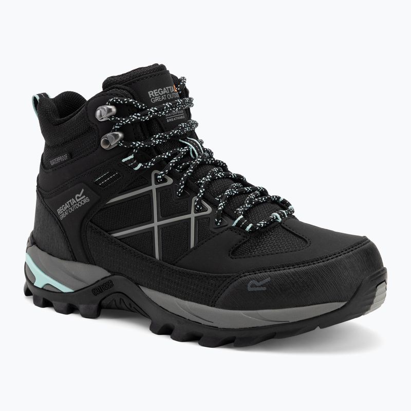 Încălțăminte de trekking pentru femei REGATTA Samaris III black/beached aqua