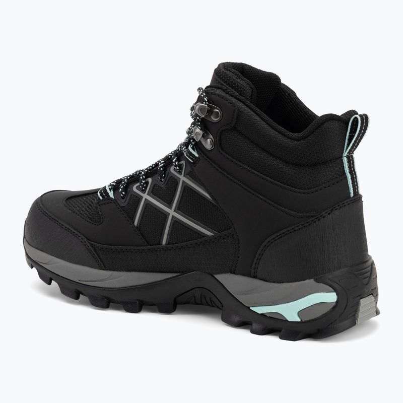 Încălțăminte de trekking pentru femei REGATTA Samaris III black/beached aqua 3