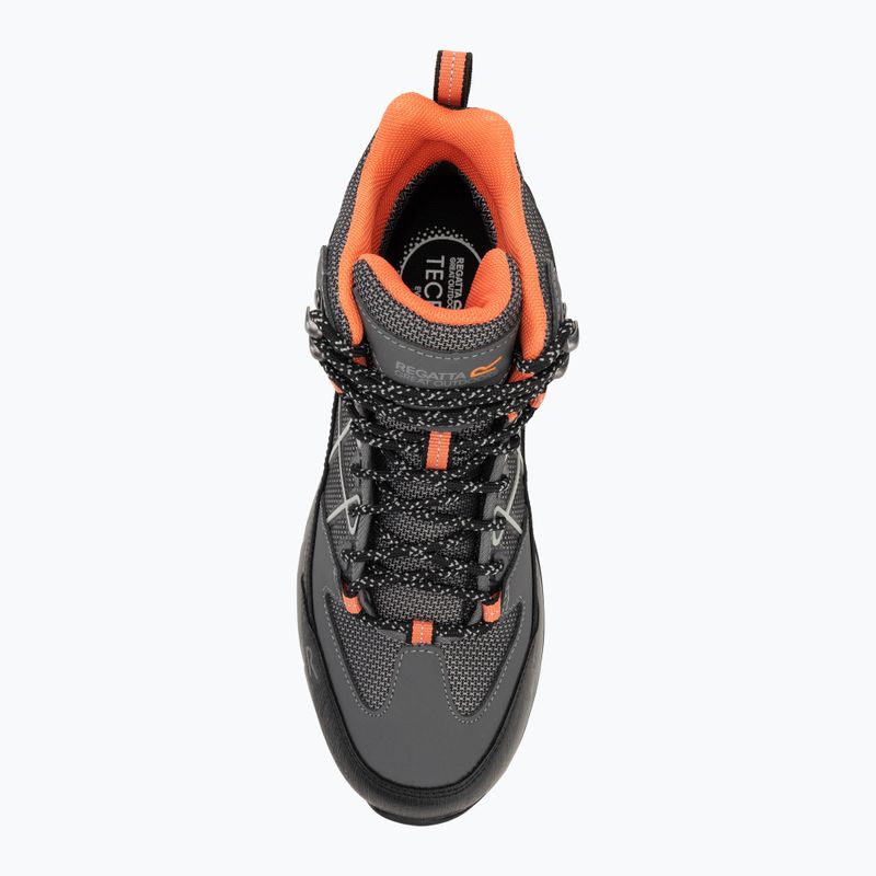 Încălțăminte de trekking pentru femei REGATTA Samaris III dark steel/satsuma 5