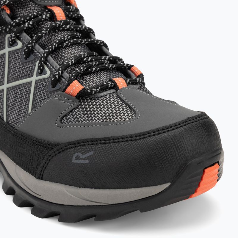 Încălțăminte de trekking pentru femei REGATTA Samaris III dark steel/satsuma 7