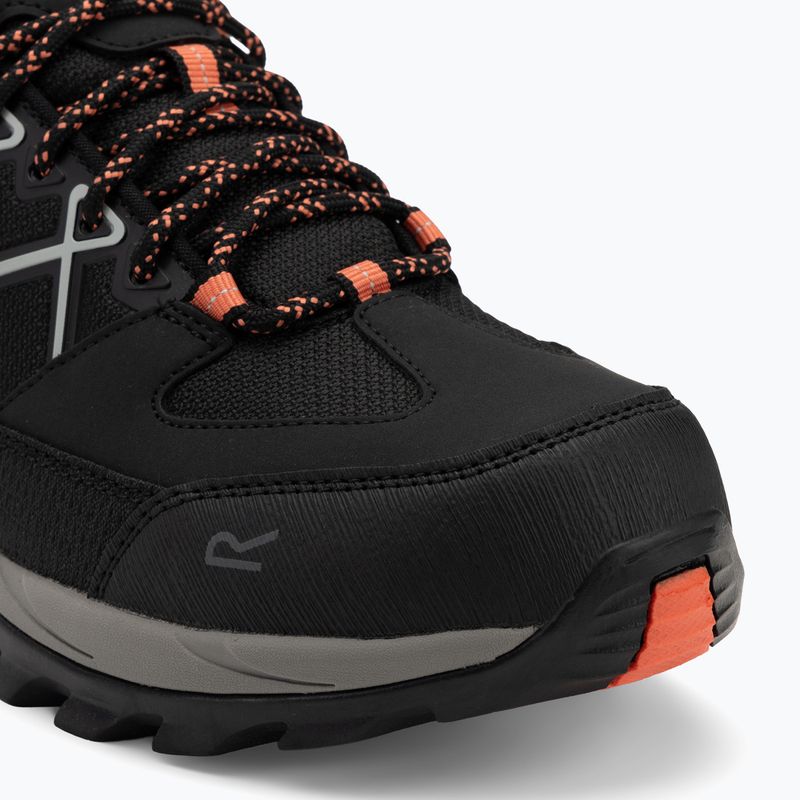 Încălțăminte de trekking pentru femei REGATTA Samaris III Low black/satsuma 7