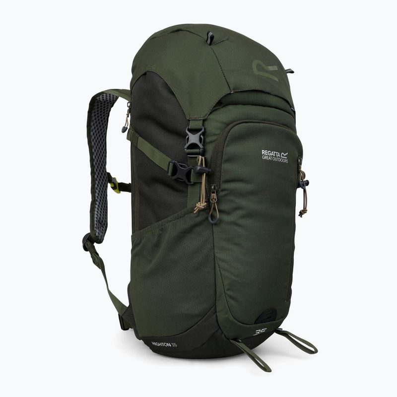 Rucsac de trekking REGATTA Highton V2 35 l dark khaki/four leaf clover 2