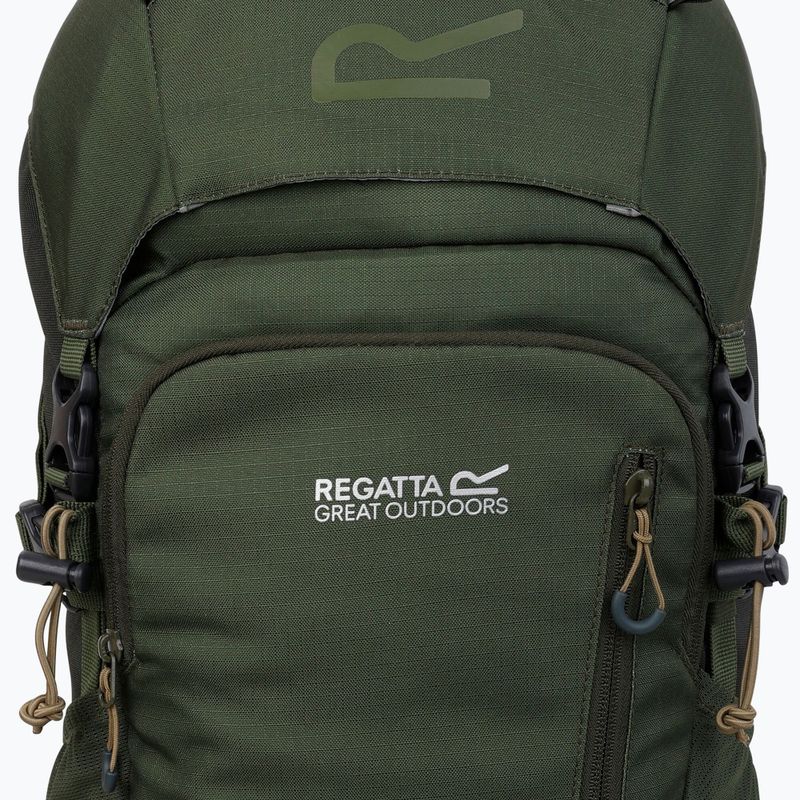 Rucsac de trekking REGATTA Highton V2 35 l dark khaki/four leaf clover 4