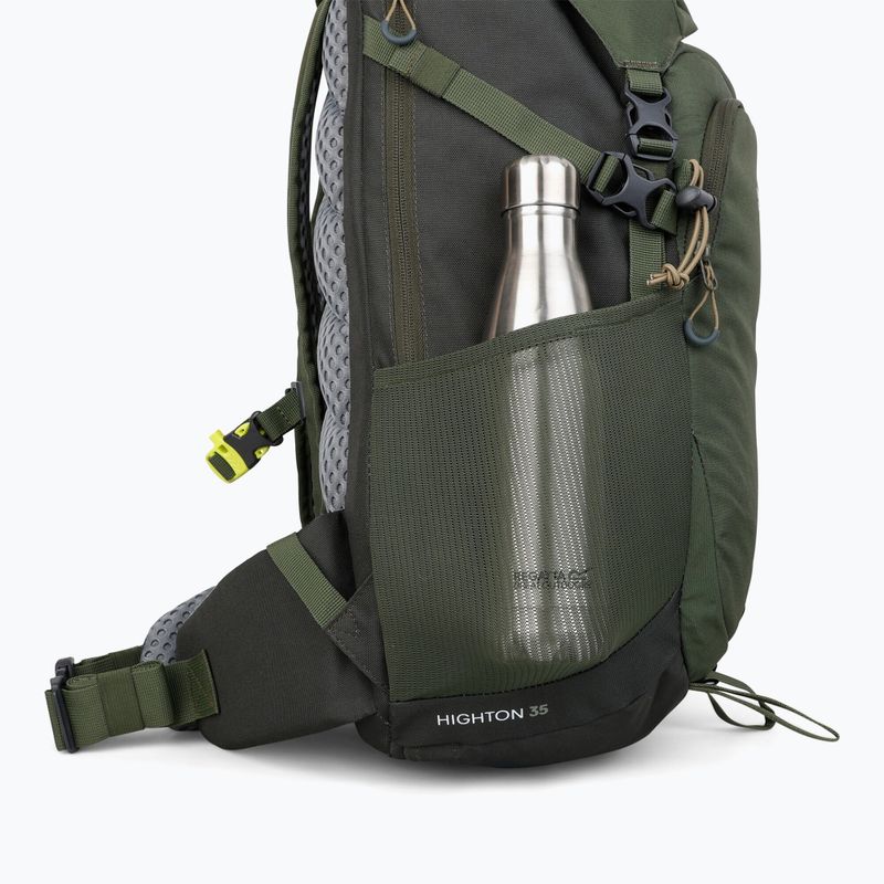 Rucsac de trekking REGATTA Highton V2 35 l dark khaki/four leaf clover 5