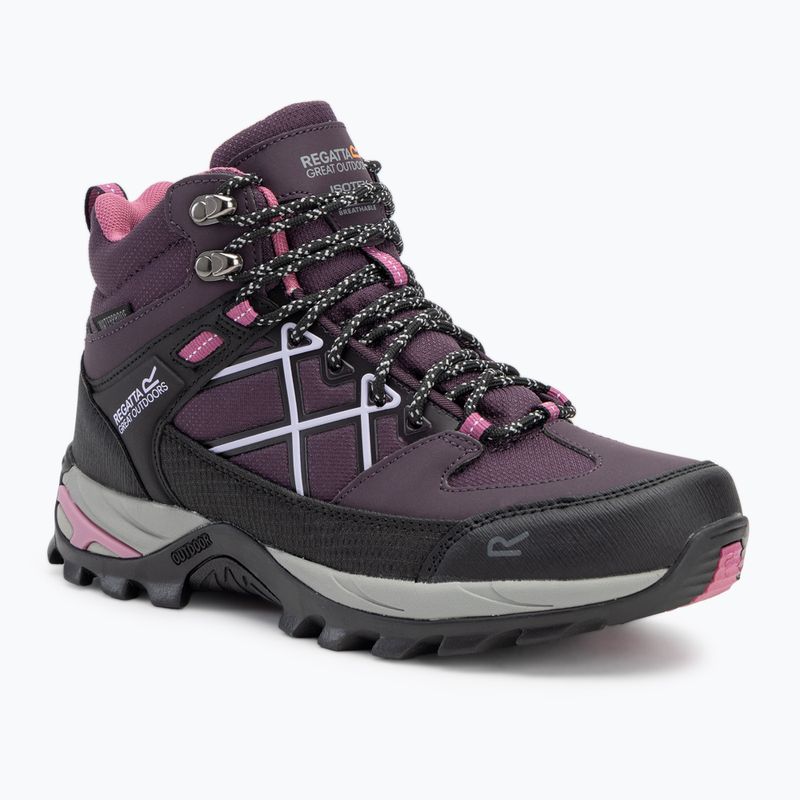 Încălțăminte de trekking pentru femei REGATTA Samaris III deep plum/red violet