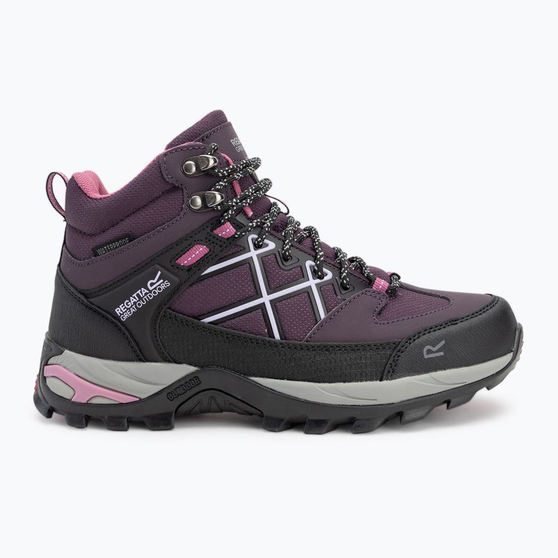 Încălțăminte de trekking pentru femei REGATTA Samaris III deep plum/red violet 2