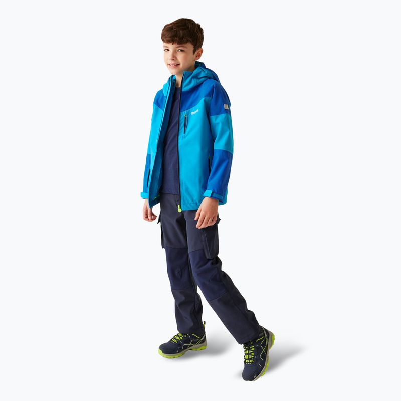 Geacă 3în1 pentru copii REGATTA Boys Trekktain 3in1 hydro blue/olympian blue 2