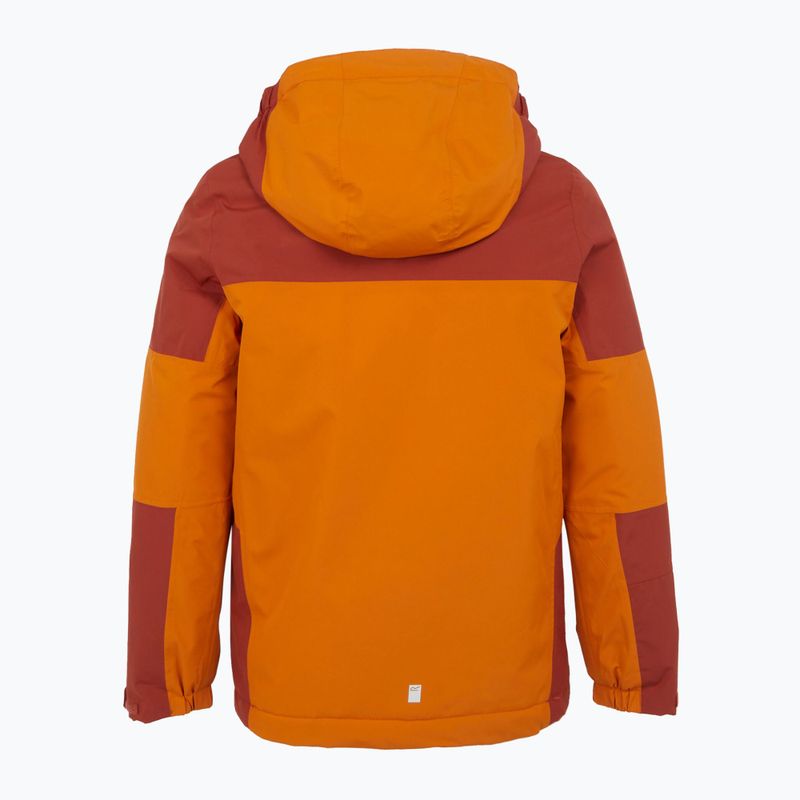 Geacă cu puf pentru copii REGATTA Beamz IV fox/red ochre 6