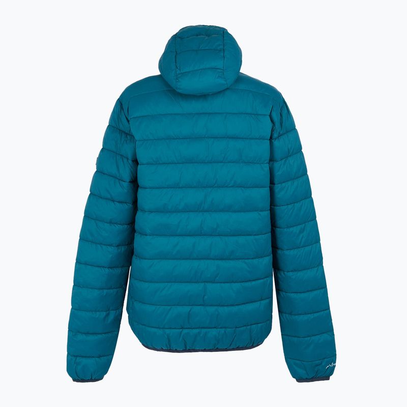 Geacă cu puf pentru bărbați REGATTA Hooded Marizion moroccan blue/fox 9