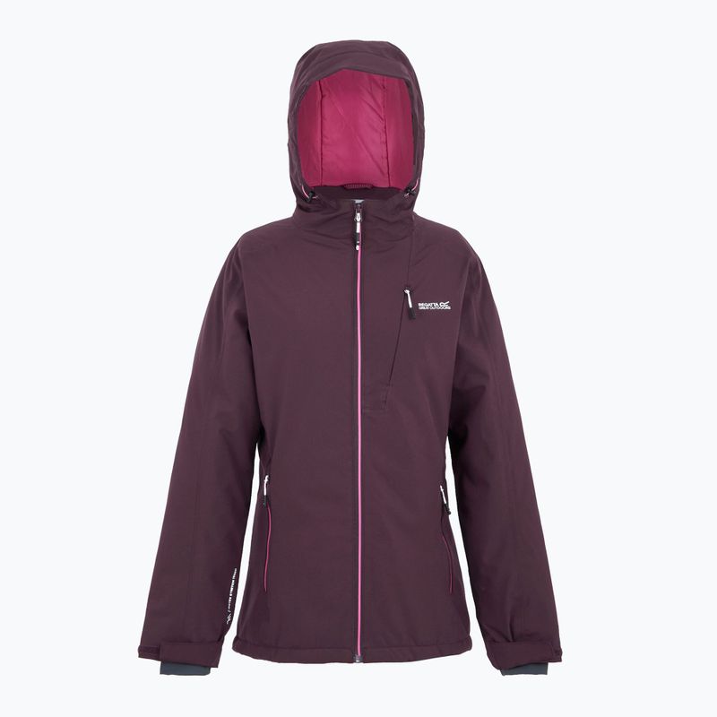 Geacă izolată pentru femei  REGATTA Highton Stretch IV deep plum 6