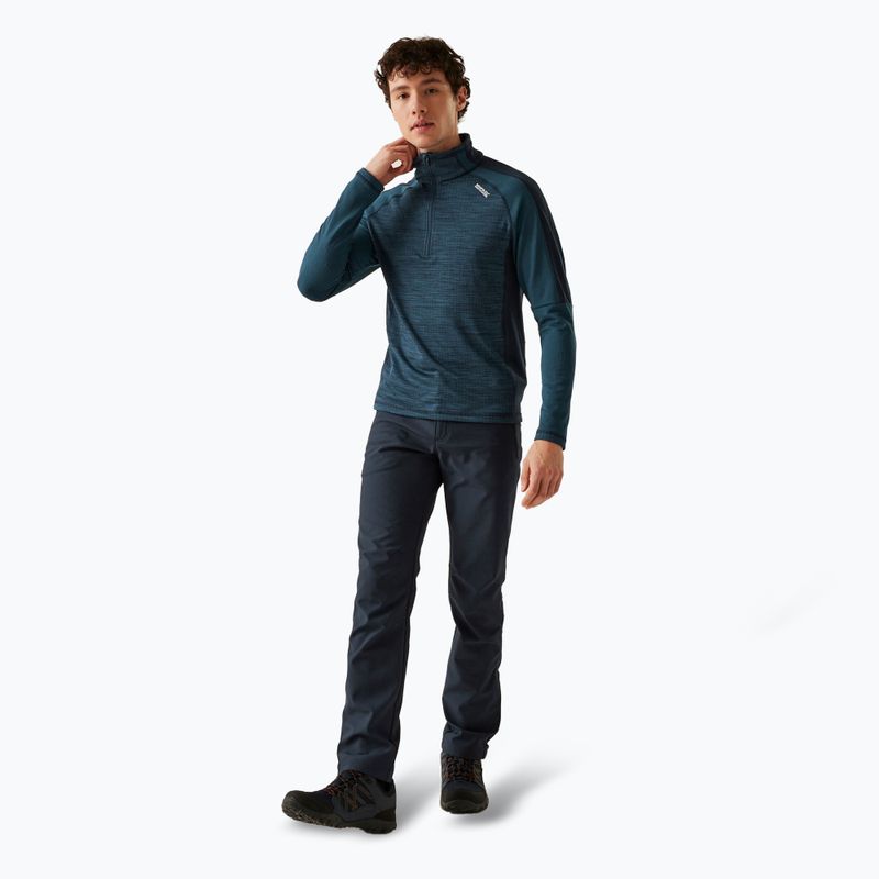 Bluză de trekking pentru bărbați REGATTA Hepley moonlight denim/navy 2