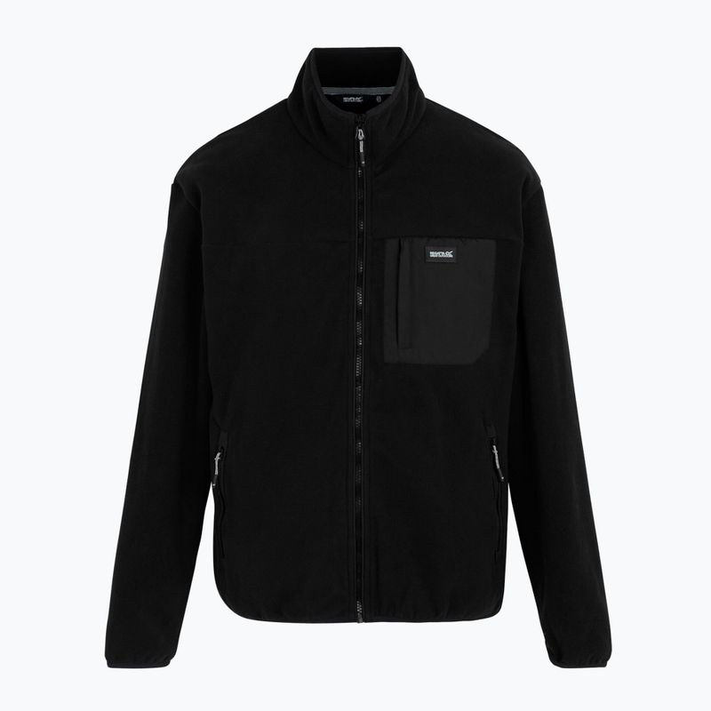 Bluză fleece pentru bărbați REGATTA Frankie Full Zip black 5