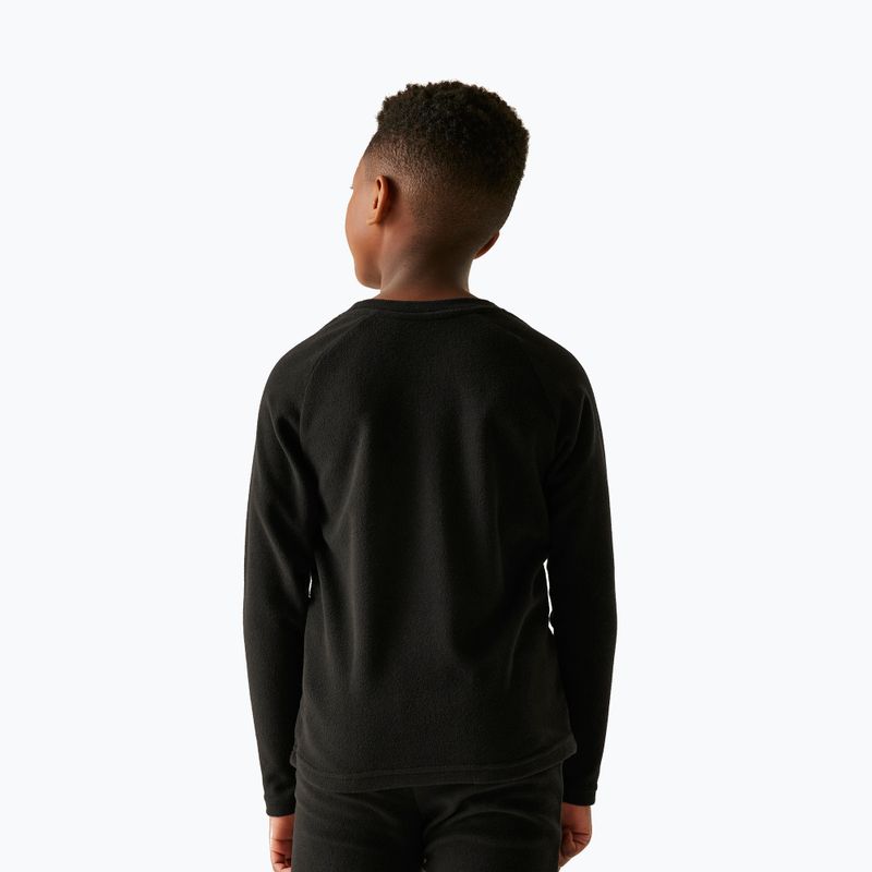 Longsleeve termoactiv pentru copii REGATTA Thermal Baselayer black 5