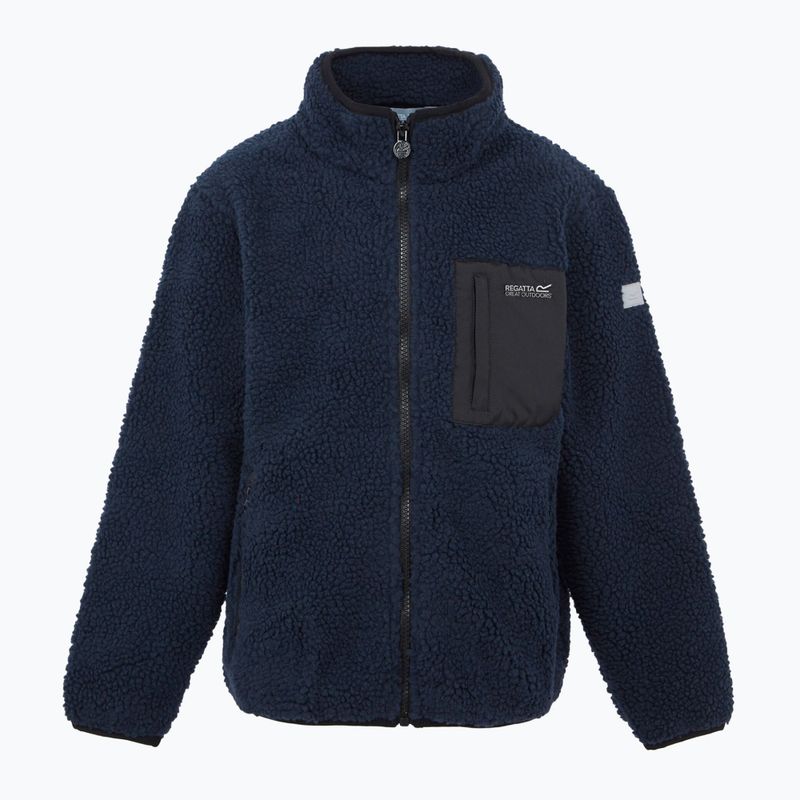 Bluză pentru copii REGATTA Junior Frankie Full Zip navy 5