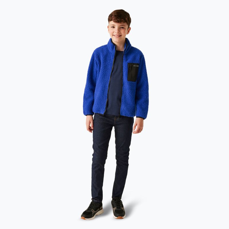 Bluză pentru copii REGATTA Junior Frankie Full Zip olympian blu 2