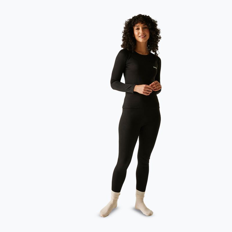 Set de lenjerie termoactivă pentru femei Regatta Thermal Baselayer black 2