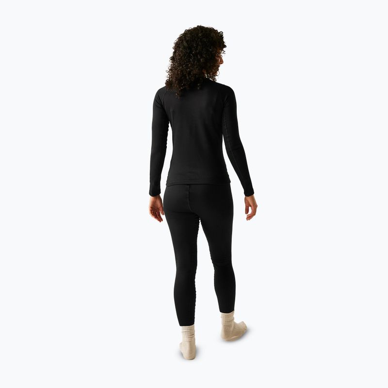 Set de lenjerie termoactivă pentru femei Regatta Thermal Baselayer black 3