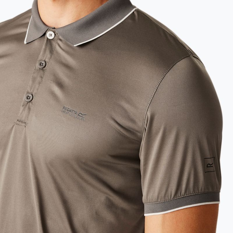 Tricou de trekking pentru bărbați REGATTA Polo Remex II treetop solid 4