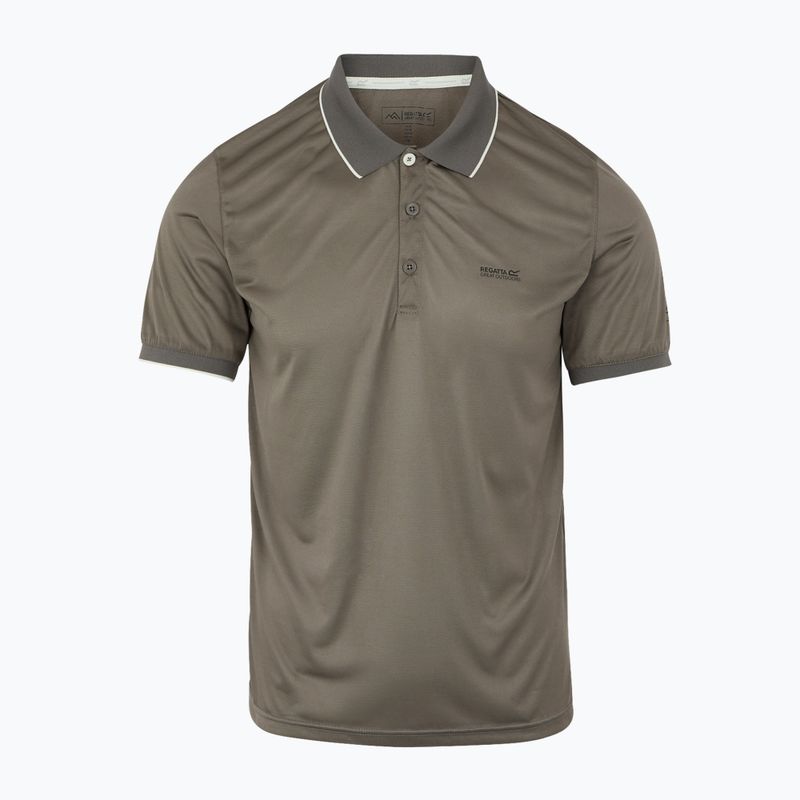 Tricou de trekking pentru bărbați REGATTA Polo Remex II treetop solid 5