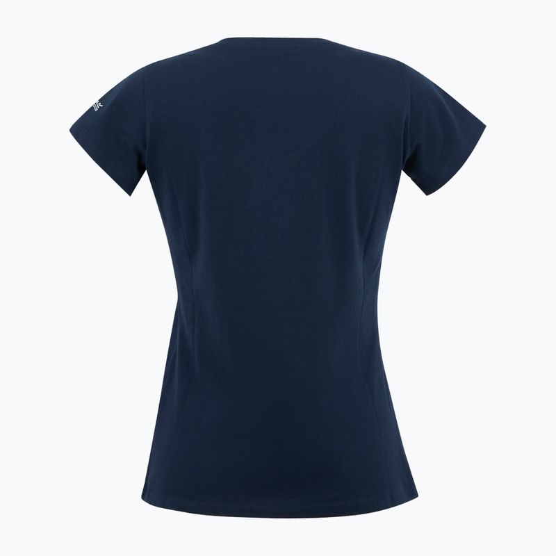 Tricou pentru femei  REGATTA Breezed V navy 6