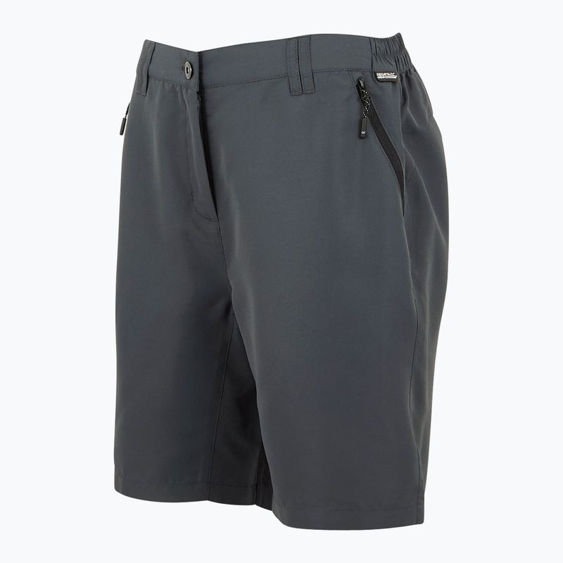 Pantaloni scurți de trekking pentru femei REGATTA Chaska III seal grey 7