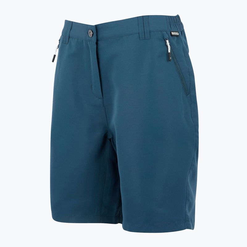 Pantaloni scurți de trekking pentru femei REGATTA Chaska III dark denim 7