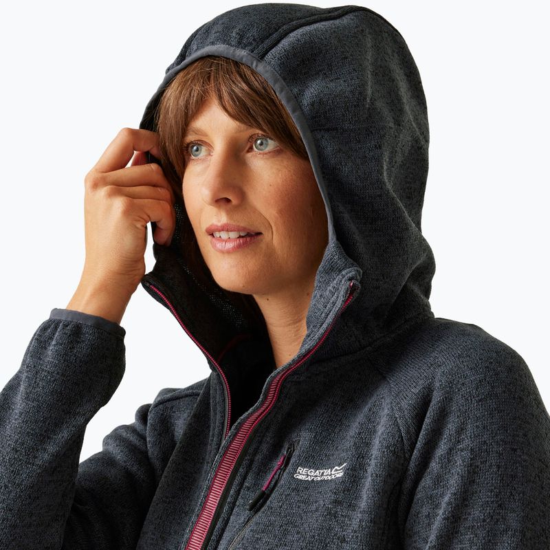 Bluză pentru femei  REGATTA Newhill II seal grey/pop 4
