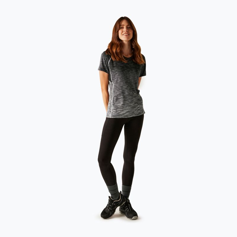 Tricou pentru femei REGATTA Laxley II black ombre 2
