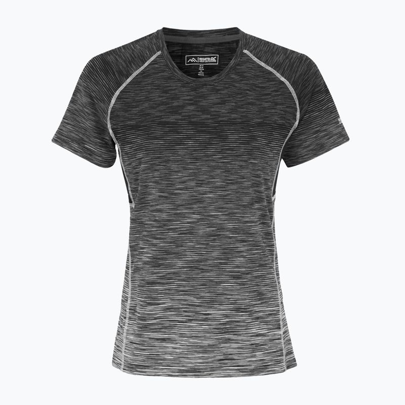 Tricou pentru femei REGATTA Laxley II black ombre 5