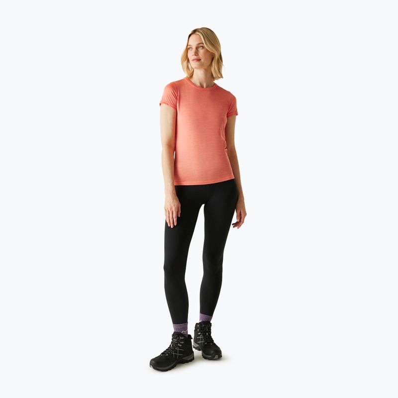 Tricou pentru femei  Regatta Fingal Edition peach bloom 2