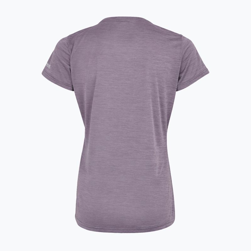 Tricou pentru femei  Regatta Fingal Edition purple sage 6