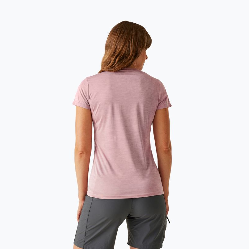 Tricou pentru femei  Regatta Fingal Edition lilas 3