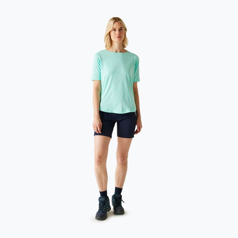 Pantaloni scurți de trekking pentru femei REGATTA Mountain II navy 2