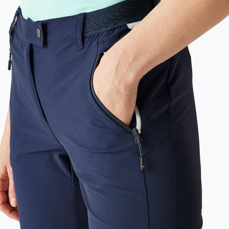 Pantaloni scurți de trekking pentru femei REGATTA Mountain II navy 4