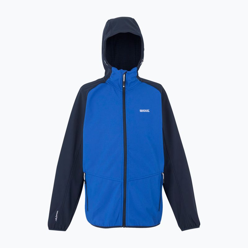 Geacă softshell pentru bărbați REGATTA Arec III olymp blue/navy 7