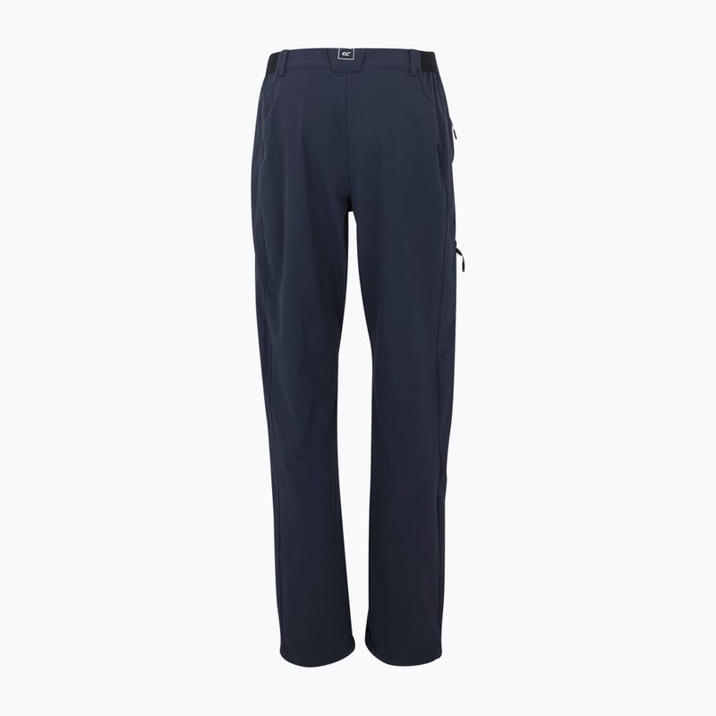 Pantaloni de trekking pentru femei REGATTA Travel Light Packaway II navy 6