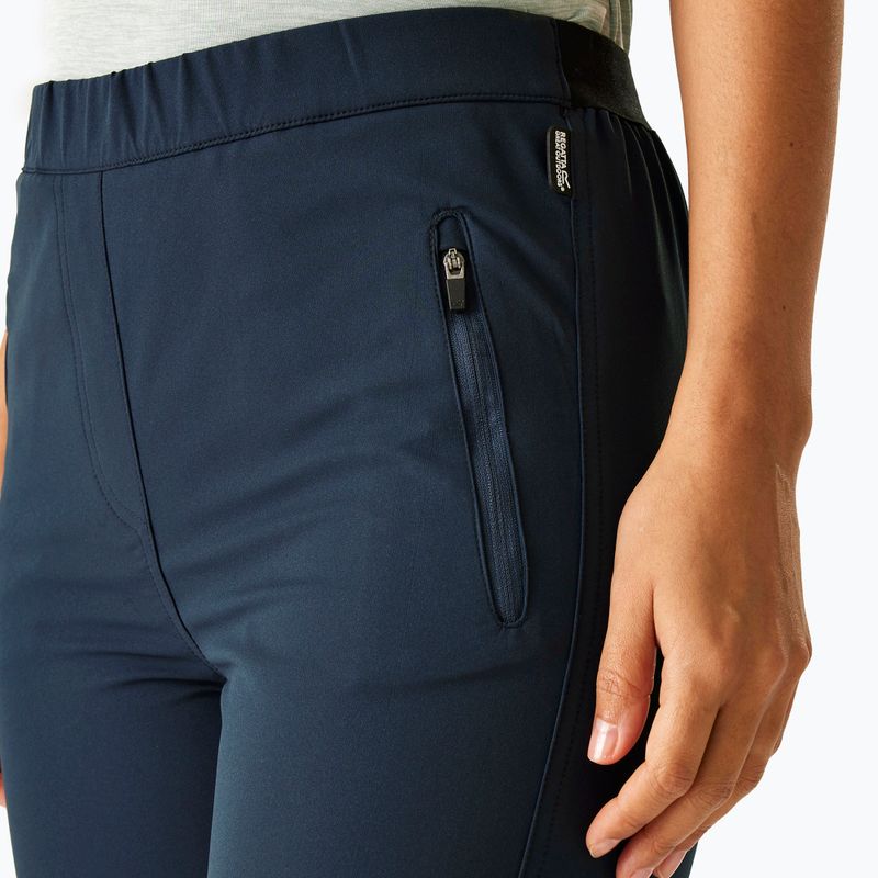 Pantaloni de trekking pentru femei REGATTA Pentre Stretch II navy 4