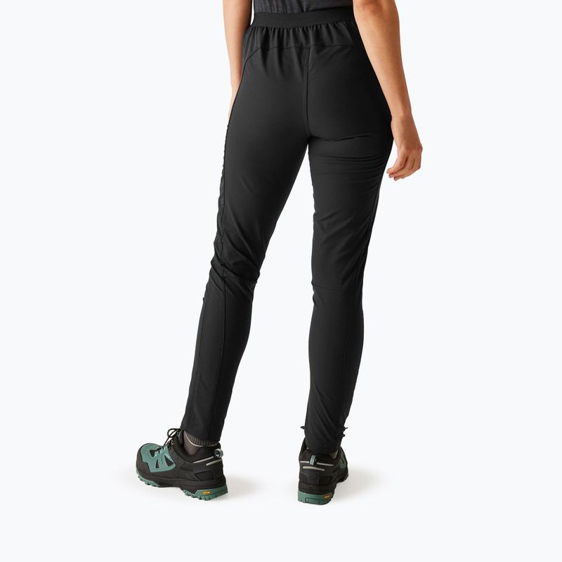 Pantaloni de trekking pentru femei REGATTA Pentre Stretch II black 3
