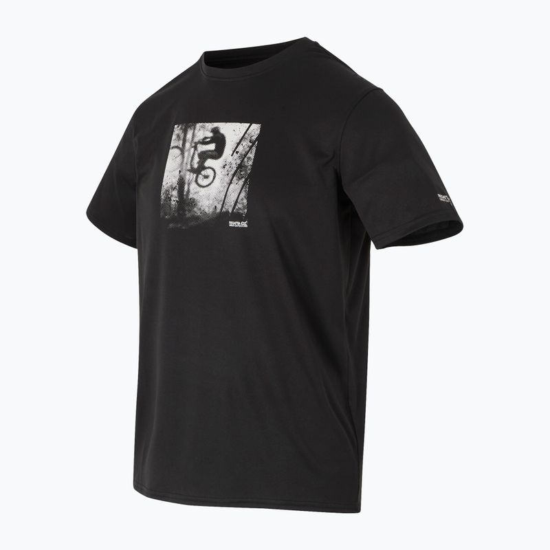 Tricou de trekking pentru bărbați REGATTA Fingal IX black 7