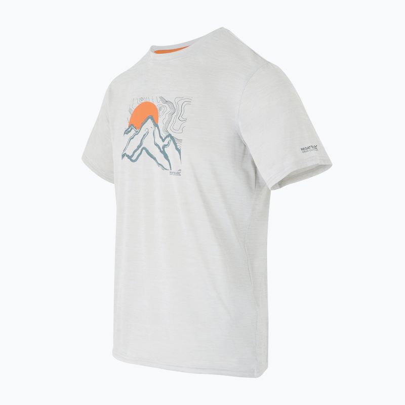 Tricou de trekking pentru bărbați REGATTA Fingal IX iceberg marl 7